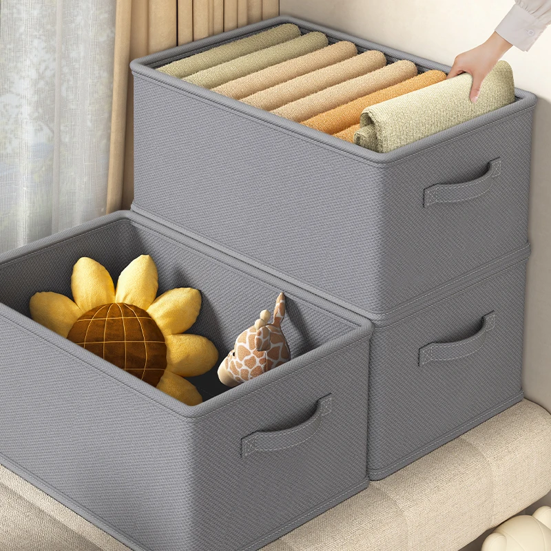 Trousers Clothes Organizer Jeans Storage Box Cabinets Drawers Organizers  Wardrobe Underwear Bra Socks Artifact Compartment Box