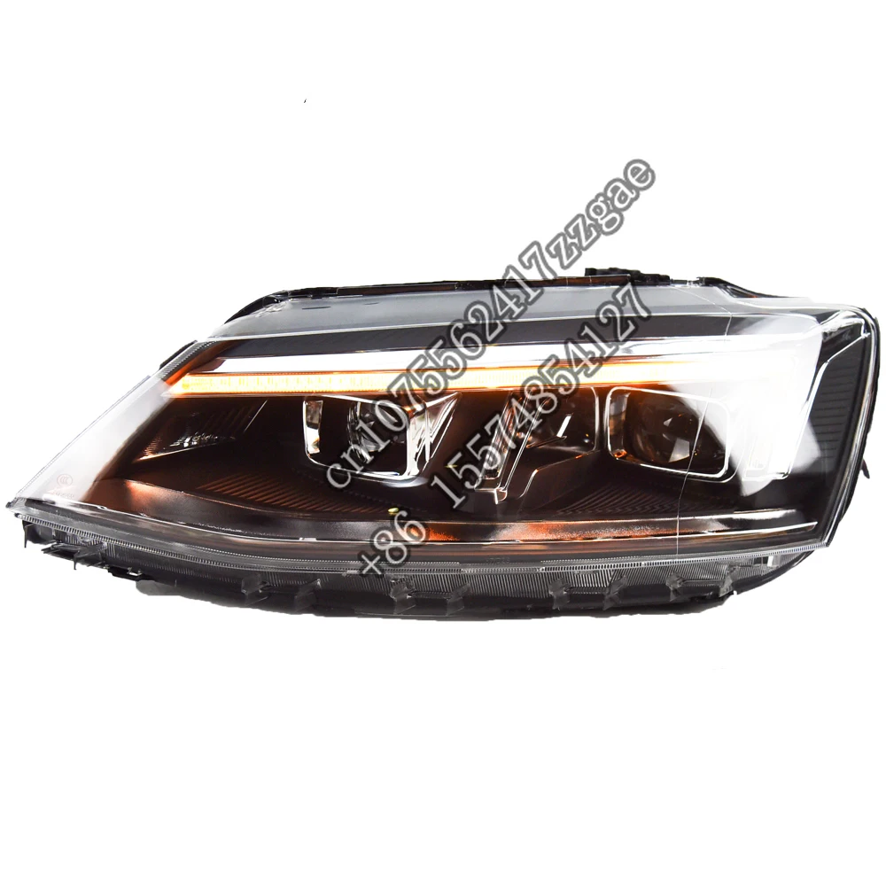 

AKD Car Styling Head Lamp for VW Jetta Mk6 LED Headlight 2011-2018 R8 Design Headlights Drl Hid Bi Xenon Auto Accessories