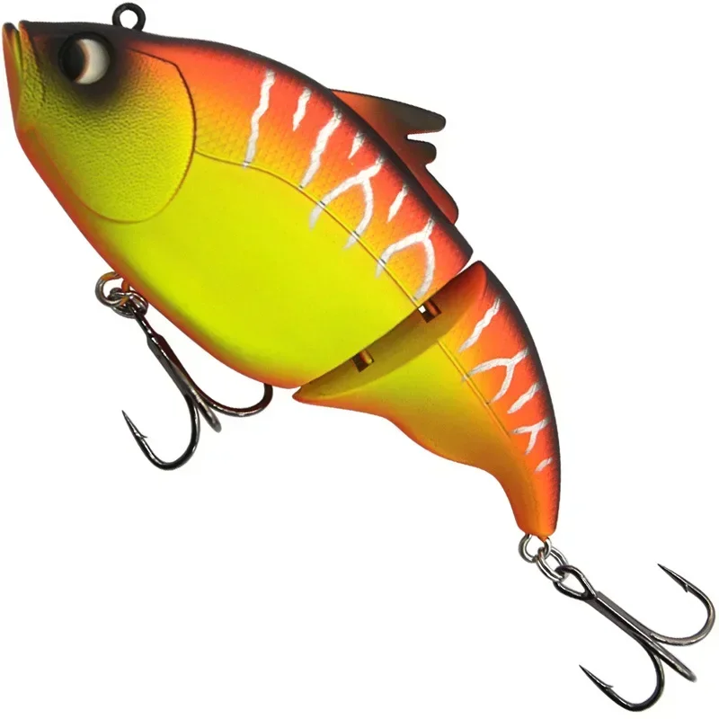 Vatalion Sinking Fishing Lure Lipless Crankbait Artificial Hard Bait Jointed VIB Vibration Wobblers Trout Bass Fishing Swimbait