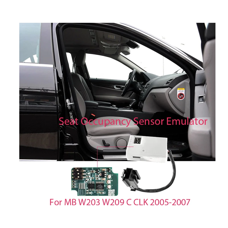 For MB Passenger Seat Occupancy Sensor Emulator for Mercedes Benz W203 W209 C Clk 2005-2007