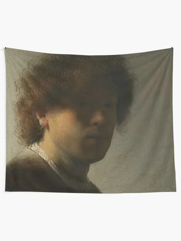 Rembrandt van Rijn. Self-portrait, 1628. Tapestry For Bedroom Decorative Paintings Tapestry