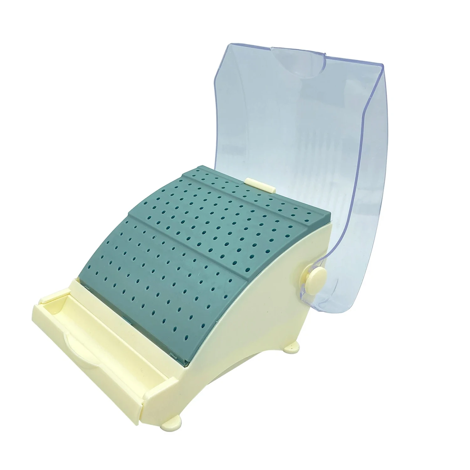 142 Holes Tooth Dental Diamond High-Speed Burs Block Holder Autoclave Sterilizer Case Disinfection Box Pull Out Drawer