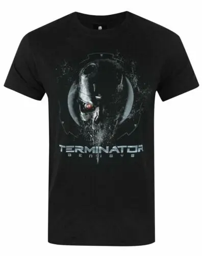 Terminator Zwart T-Shirt Met Korte Mouwen (Heren)