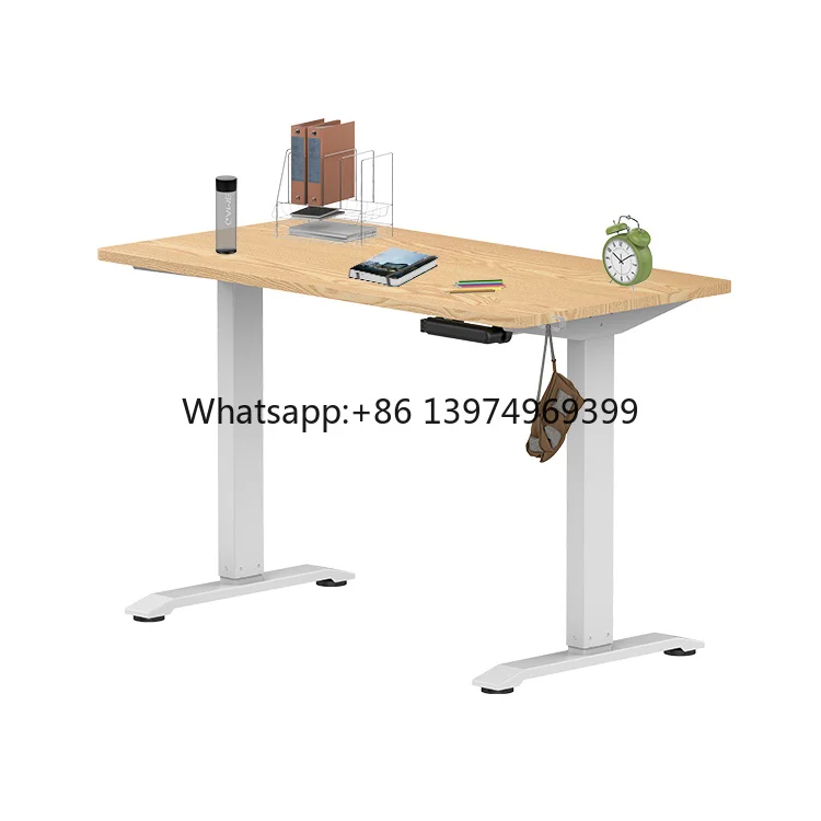 Office Home Desk Hand Control Electric Height Motorized Adjustable Sit Standing Desk