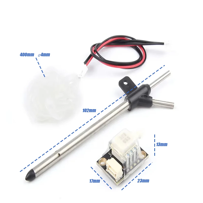 VOLODYMYR for Holybro Ardupilot Arduplane Pitot Digital Air Speed Meter  Sensor Tube for Pixhawk 4 Flight Controller FPV Drone