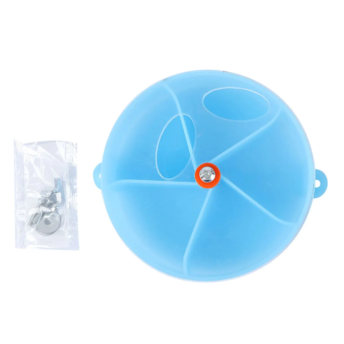 

Parrot Foraging Toy Bird Feeder Puzzle Game Food Holder Hanging Chew Blue Mini Macaw Cockatiel Safe Premium Material Thinking