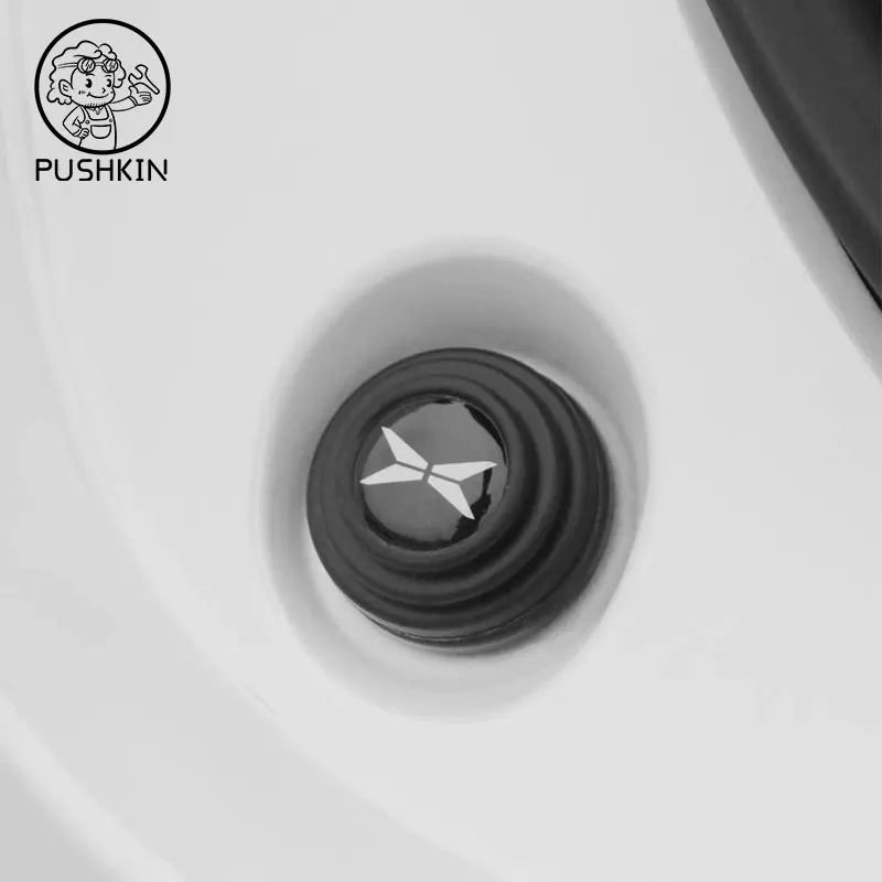 

12PCS Car Door Protective Rubber Pad Tailgate Shock Absorber Sticker Accessories For XPeng G9 G6 P7 2023 2024 2025