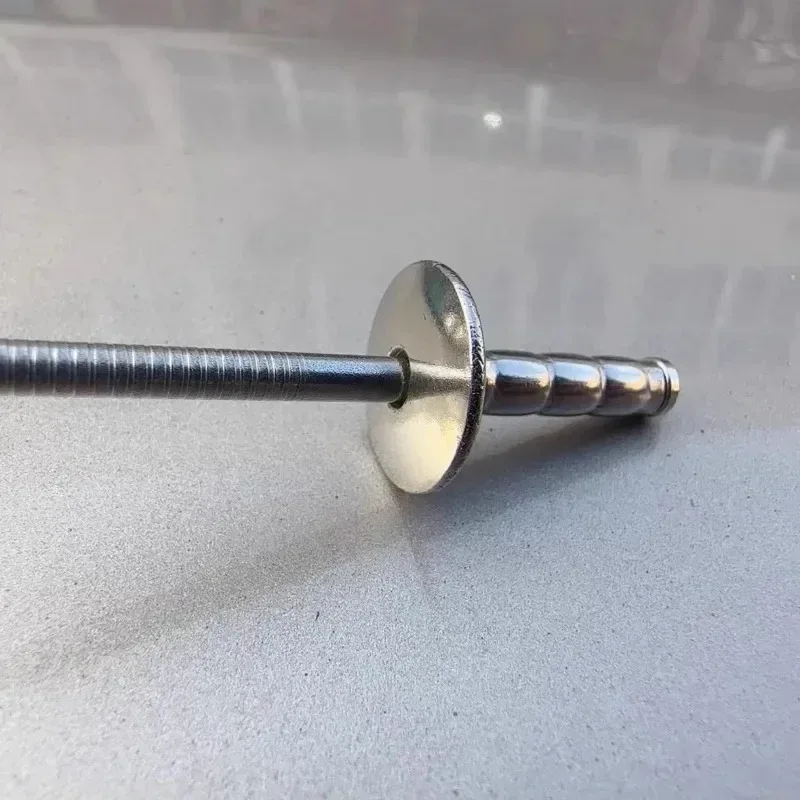 304 Stainless Steel Double Drum Large Cap Rivet Big Head Multi-Strand Folding Tail Blind Rivet for Carriage & Vehicle Body