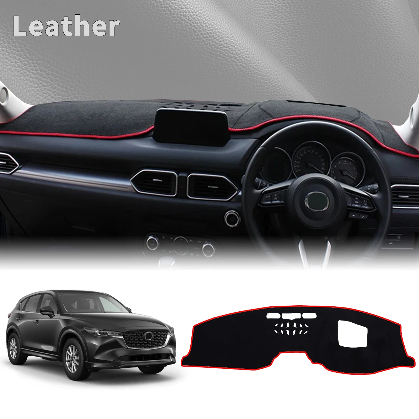 

fit for Mazda CX-5 CX5 CX 5 2025-2022 10.25 inch Car Dashmat Dashboard Cover Pad DashMat Sunshade Protective Carpet Accessories