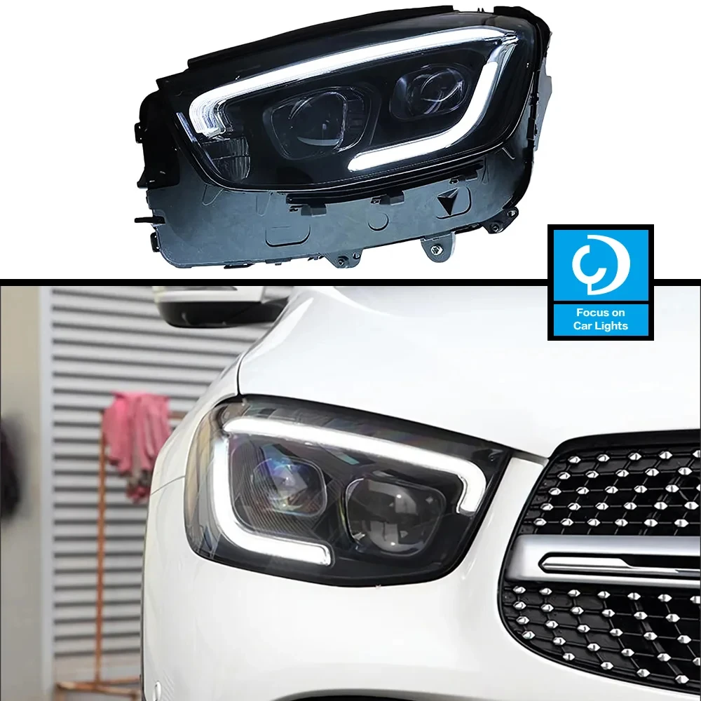 Car Front Headlights for Benz GLC LED Head Light 2017-2022 C253 X253 GLC200 GLC260 GLC300 LED DRL LED Head Lamp Auto Accessories