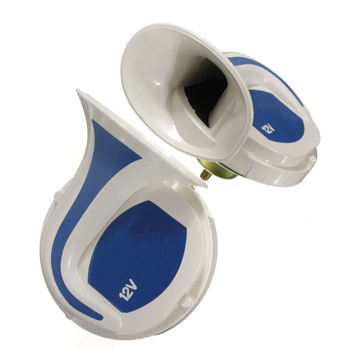 

STLF 12V Digital Electric Siren Loud Air Snail Horn 18 Sounds Car Truck