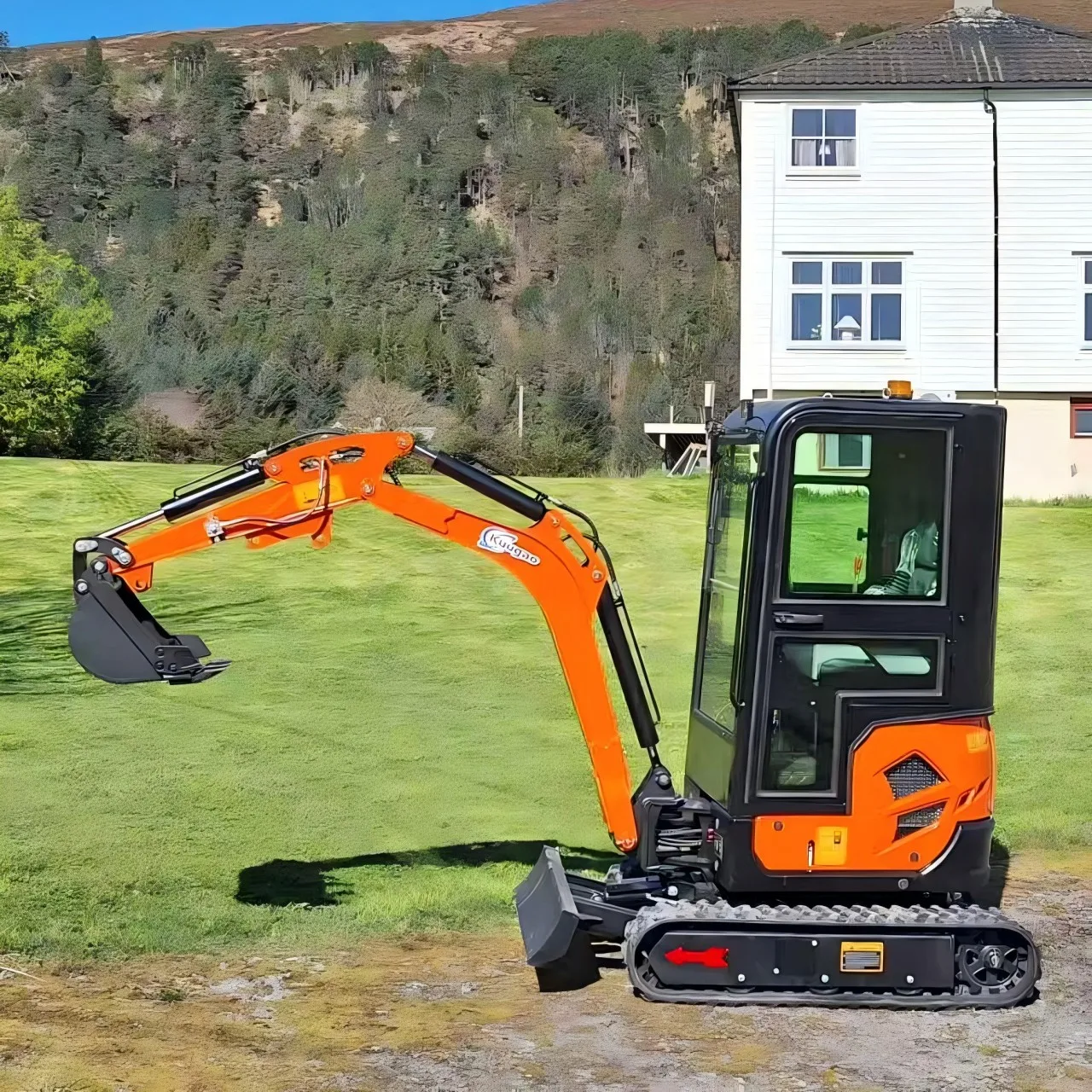 Agriculture Farming Services - Mini-excavatrice compacte sur chenilles de 2