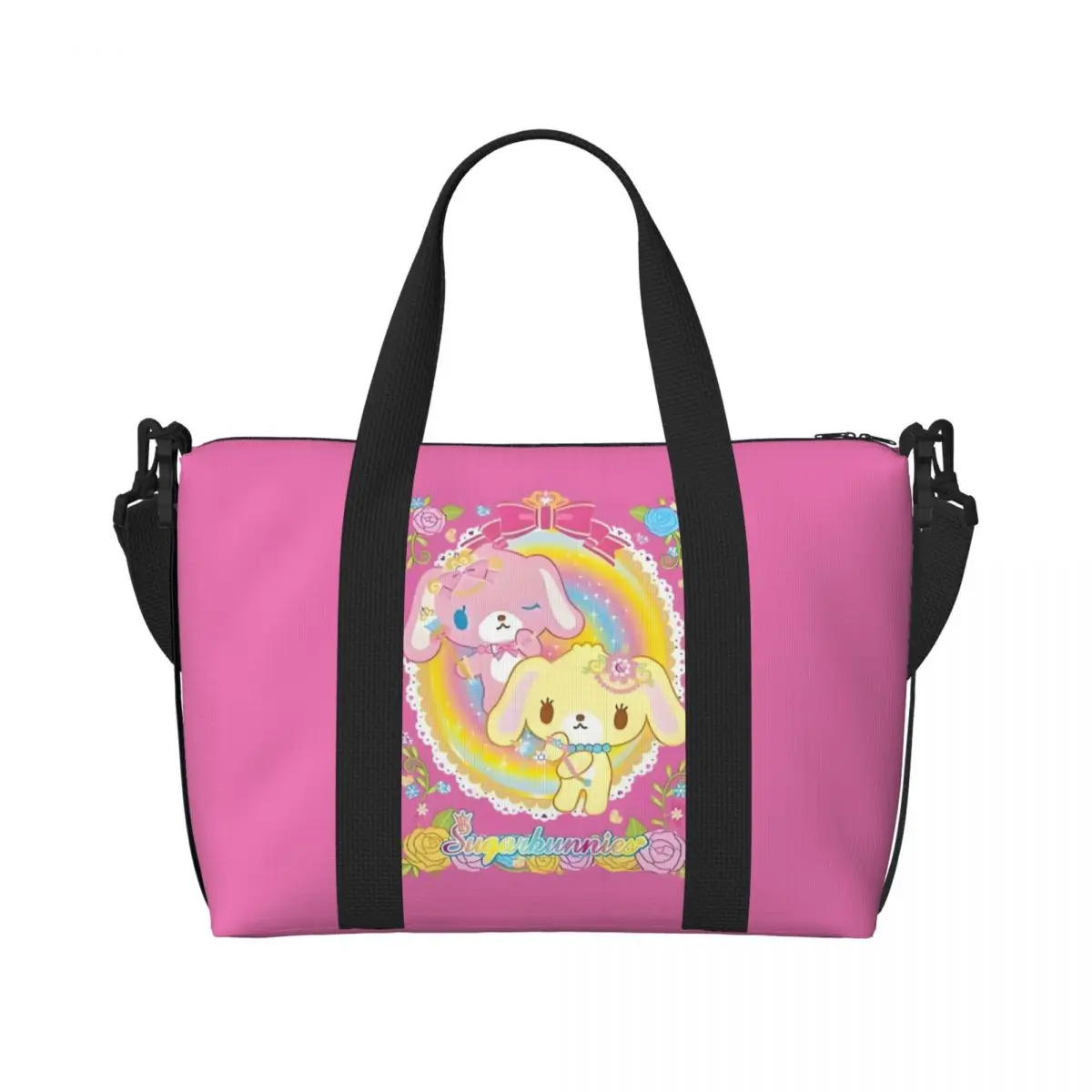 

Custom Tote Bag Women Large Capacity Gym Beach Shoulder Travel Bag