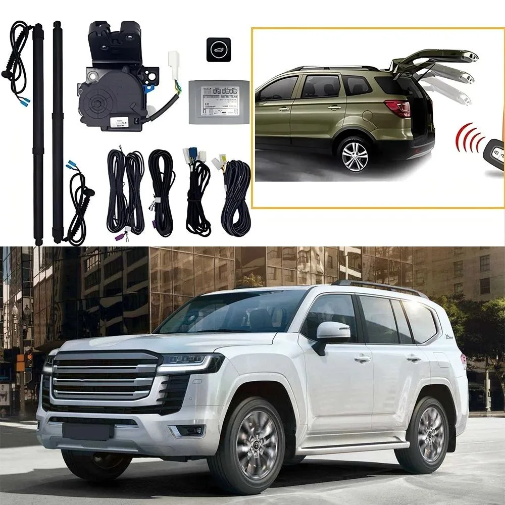 Retrofit Power Tailgate Lift Fit for Toyota Land Cruiser LC300 J300 2022-2025 Power Eletric Tailgate kick sensor