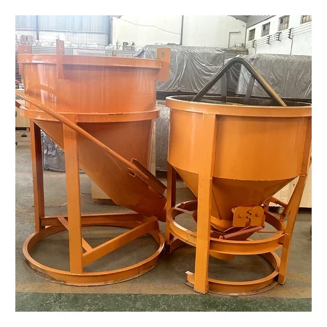 Concrete Bucket  Lift Hopper Concrete Tower Crane Brick Bucket Hopper Accessories Auto Discharge Output