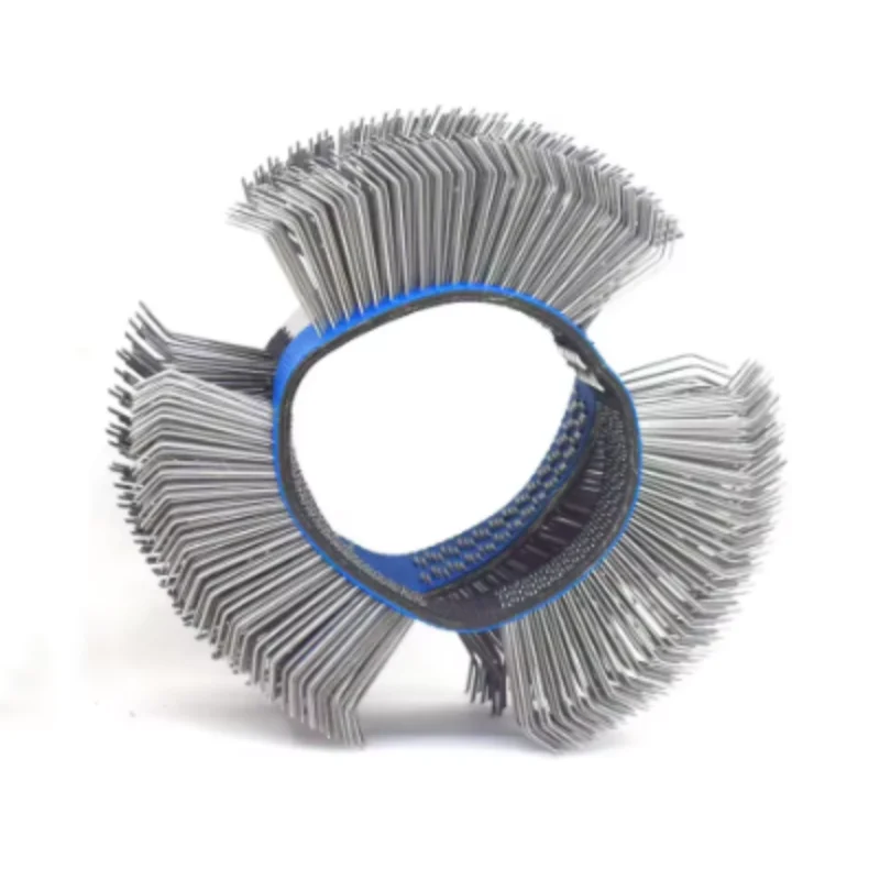 

Fast Mover Zipmaster Coarse Wire Steel Wheel Grinder Brush OEM For 92245 Dynabrade Coarse Wire Wheel For Dynazip Tool 18256