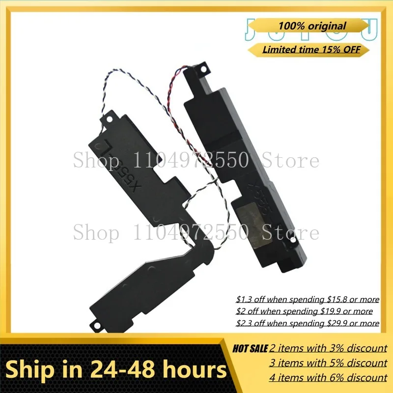 Alto-falante para ASUS V555L V555U X555M VM590L FL5800L, acessório de áudio para computador, peça de reposição para laptop