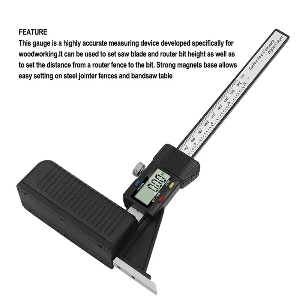Clear And Easy-to-read Markings Electronic Measurement Tools For Woodwork With Clear And Legible