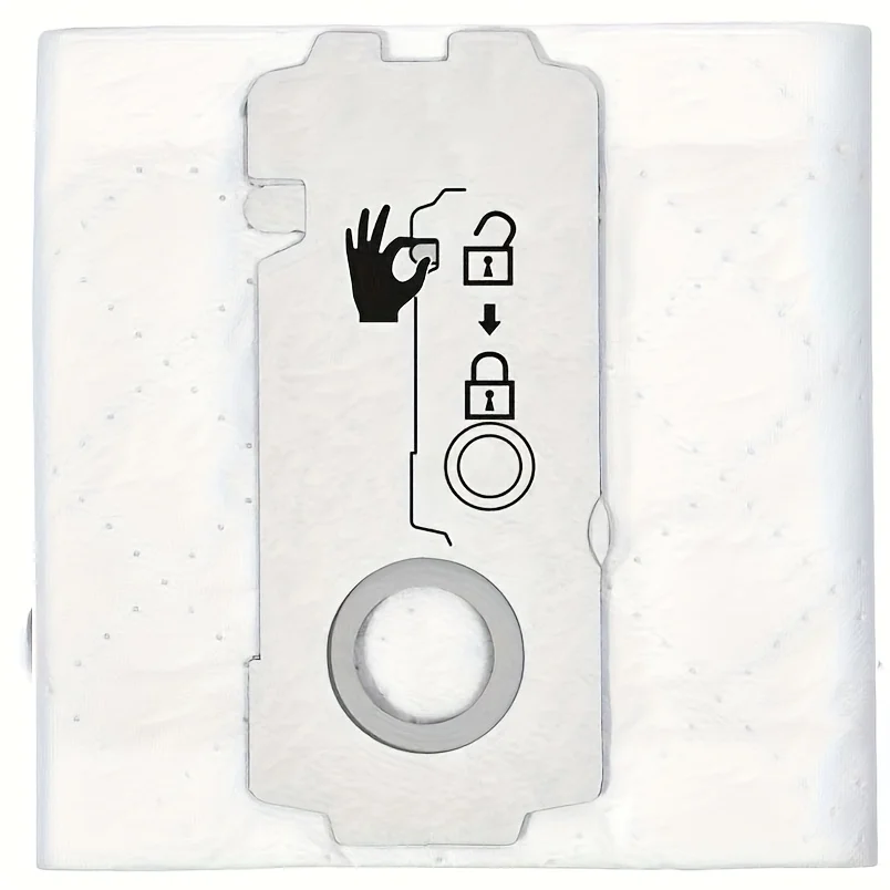 8pcs FeStool Series Vacuum Cleaner Dust Bags. Compatible for FeStool CT MINI, CT MID, and CT 15 Filter Bags.