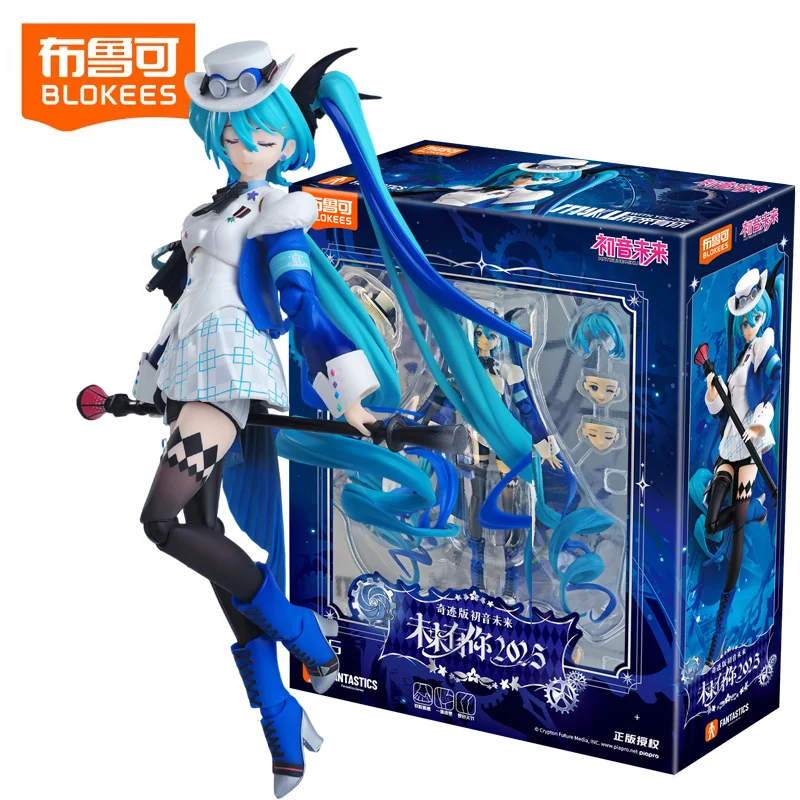

В наличии BLOKEES FANTASTICS Series Hatsune Miku Miku With You 2025 ПВХ 16,5 СМ Аниме Фигурки Модель Коллекция Игрушек
