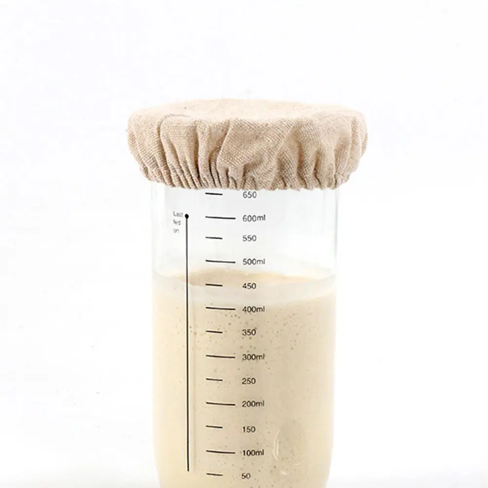 

3Pcs Fermentation Tank Cloth Cover Easy Clean Maintain Tightly Fitting No Contaminants Enter Sourdough Starter Cloth Cover