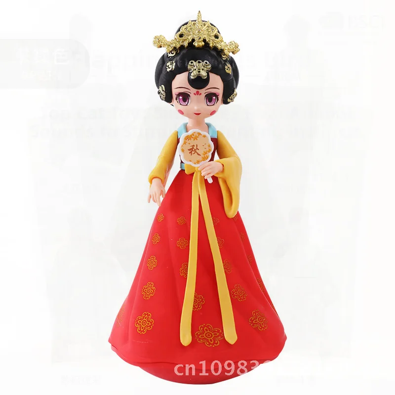 Tang-Dynastie Tumbler Little Sister Puppe im chinesischen Stil, Spielzeugornament von Shaanxi Xi'An kreatives kulturelles Geschenk für den Urlaub