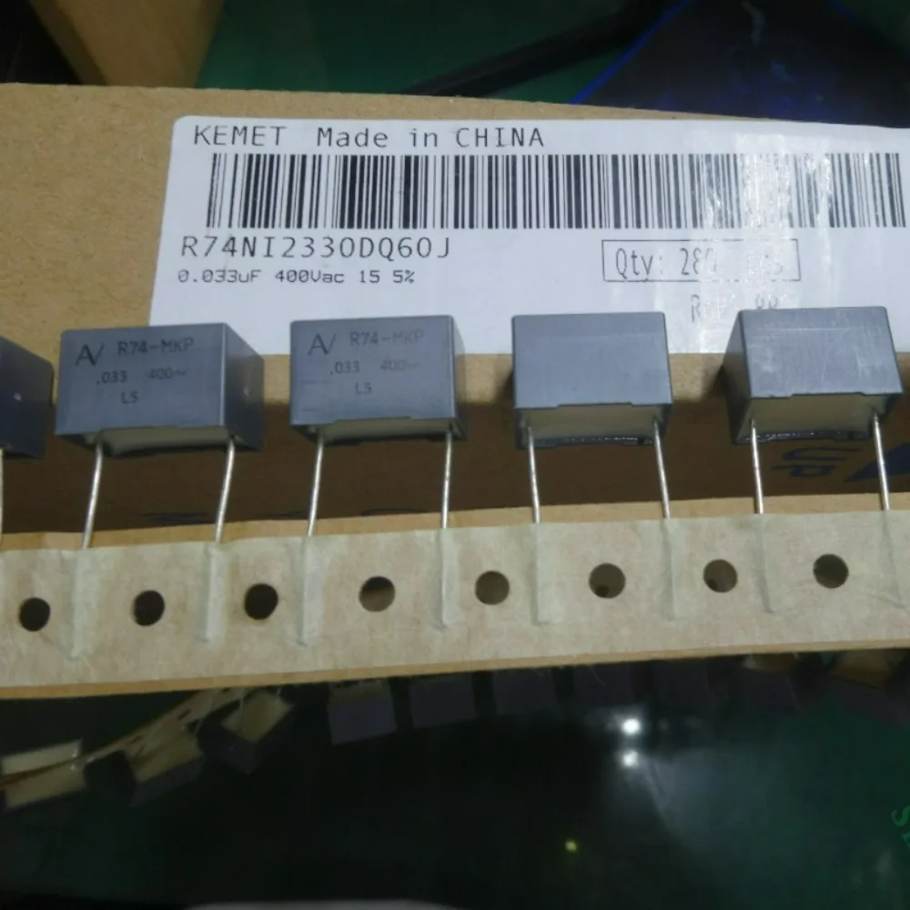 5pcs/lot AV R74 MKP 0.033uf 400VAC 33nf 333 J brand new 15mm film capacitor R74NI2330DQ60J