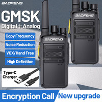 2PCS Baofeng BF-V12D GMSK Digital Walkie Talkie Encrypted Call Noice Reduction HD Radio Wireless Copy Frequency Two Way Radio