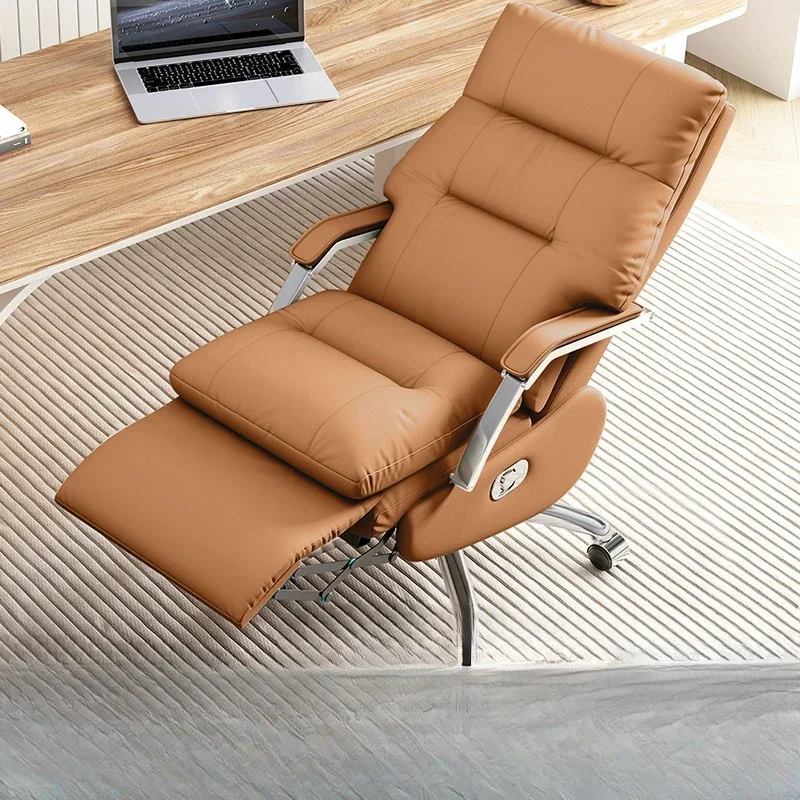 

Office Desk Chairs Leather Chair Computer Armchair Writing Relaxation Gamer Pc Portable Chaise Advanced Youth Ergonomic Student
