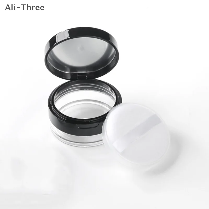 20 جرام فارغة صندوق البودرة السائبة وعاء ماكياج جرة المغربل الحاويات نفخة مرآة قابلة لإعادة الاستخدام صديقة للبيئة ماكياج اكسسوارات أداة #4