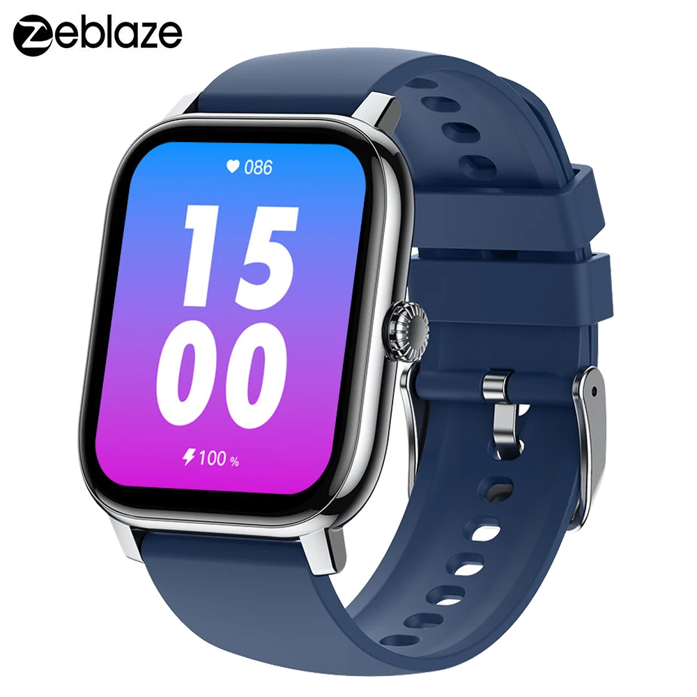 Nouvelle montre intelligente Zeblaze Btalk PRO avec écran HD de 1,91 pouces, appels vocaux, modes sportifs multiples et suivi de la santé.