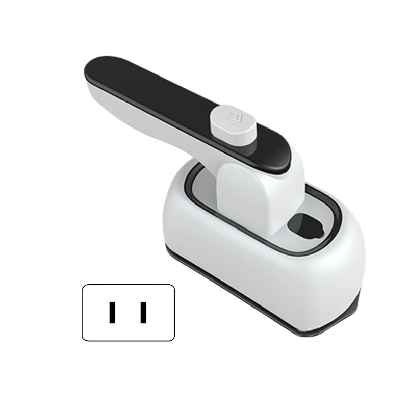 Portable Handheld Garment with Rotatable Ironing Panel Wet Steam