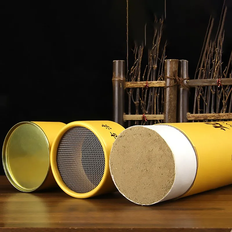 Diameter 7cm Super Thick Moxibustion Roll Pure Moxa Stick Chinese Herb Burning Drug Penetration Meridian Therapy Warm Massage