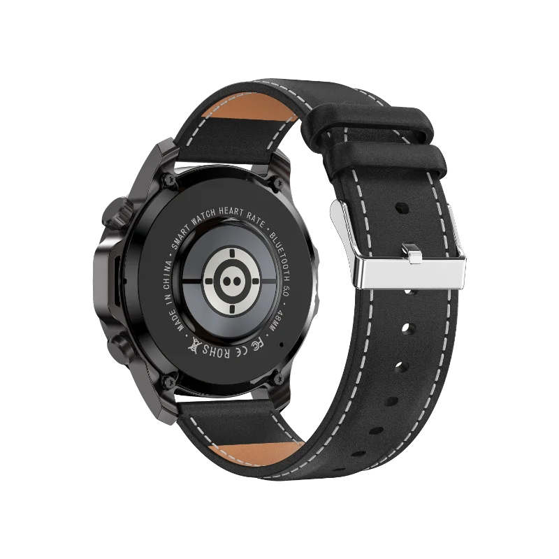 ساعات ذكية مقاومة للماء 1.53 بوصة تعمل باللمس الكامل IPS شاشة NFC GPS Torchlight مراقبة معدل ضربات القلب شحن لاسلكي ساعة رياضية