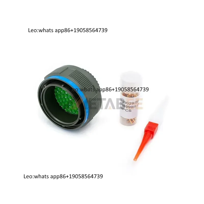 D38999/26WJ61PN Series III Circular Connector High Density Threaded Aluminum Shell Receptacle for Industrial Use