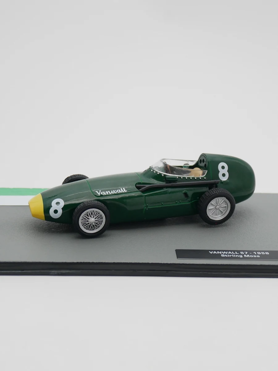 Ixo 1:43 VANWALL 57 1958 Stirling Moss Diecast Car Metal Toy Model
