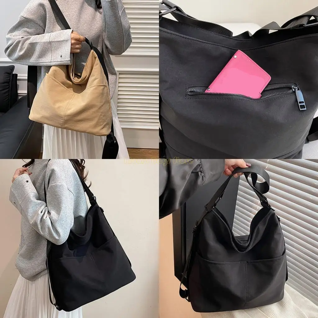 

X90D Women Large Capacity Shoulder Bag Casual Backpack Japanese Styles Crossbody Bag