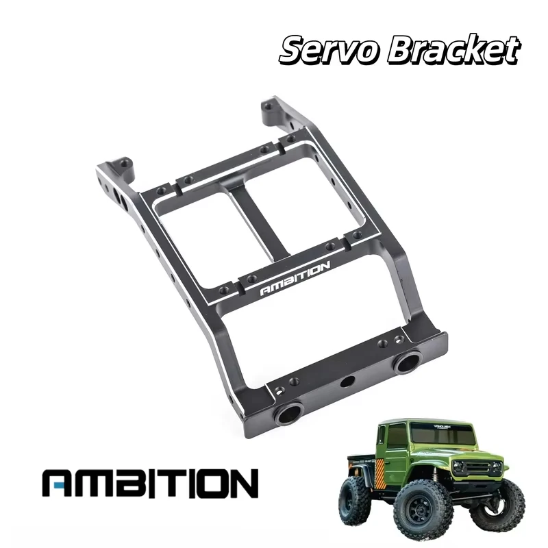 

Ambition Front Servo Bracket Vp Vs4 10 Pro Ultra Phoenix Aluminum Metal Frame Chassis Upgrade Part Vps10126 Rc Crawler Car