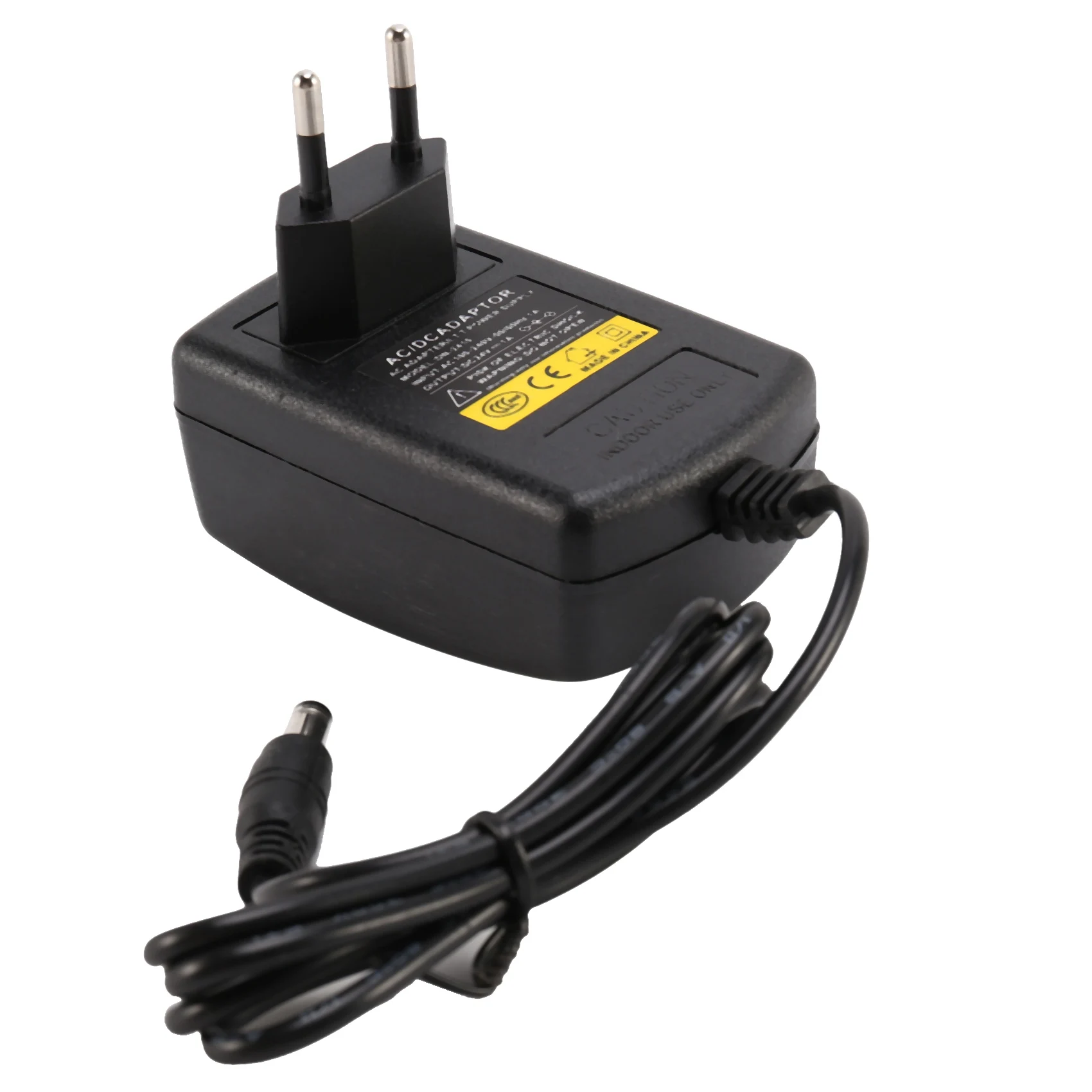Зарядное устройство с американской вилкой 110 В 220 В переменного тока, преобразователь постоянного тока 24 В 1 А, черный адаптер питания