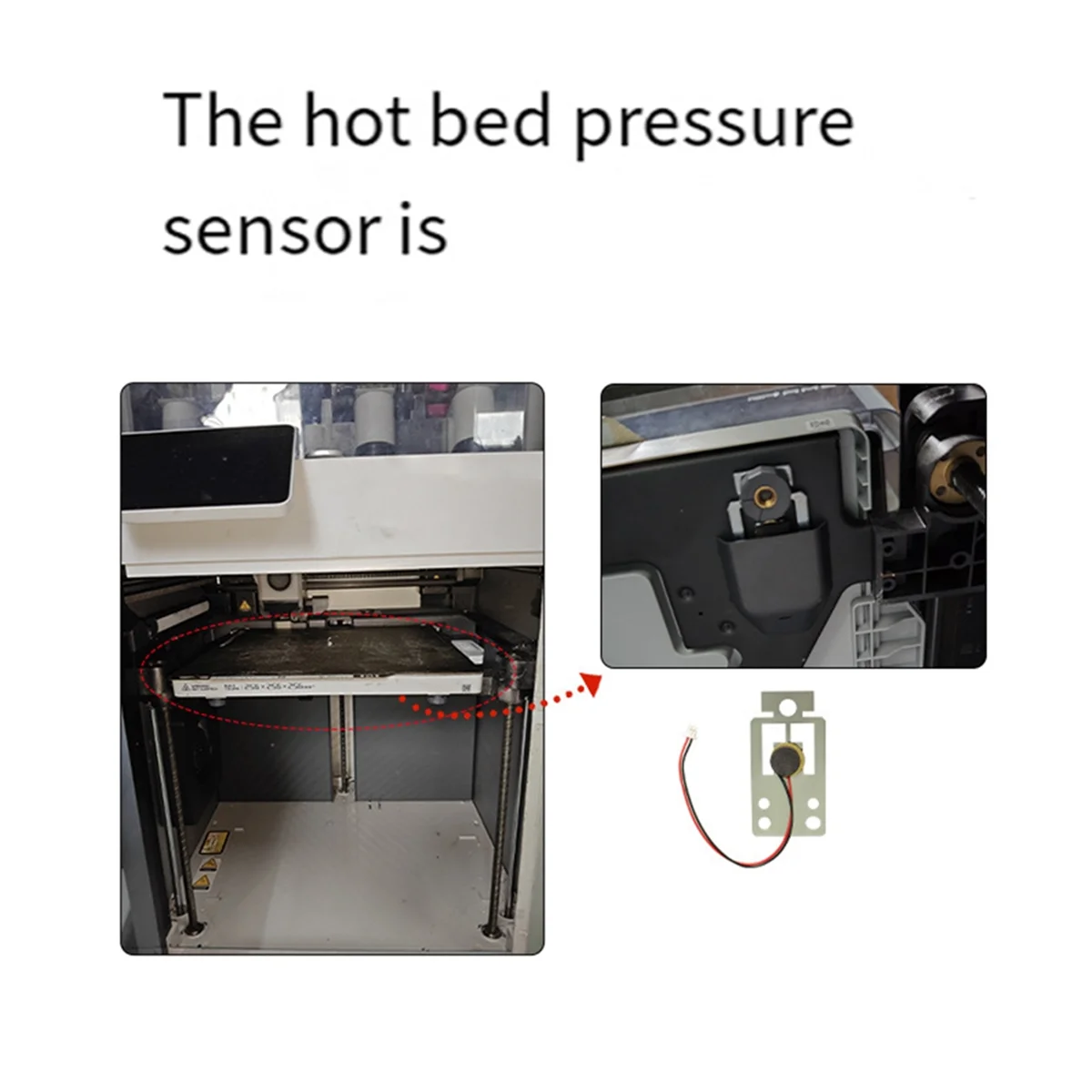 For Bambu X1 P1 Heatbed Sensor Kit High Quality Replace Parts for Bambu Lab 3D Printer Hotbed Parts