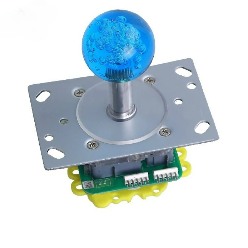 

Colorful LED Joystick Buttons for Letbar Dual Plug Fishing Game Machine Arcade Accessories