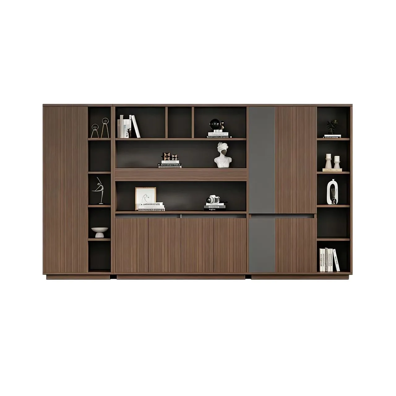 

Книжный шкаф для файлов, деревянный шкаф для файлов, офисный простой шкаф для хранения, офисный шкаф-витрина, фоновый шкаф