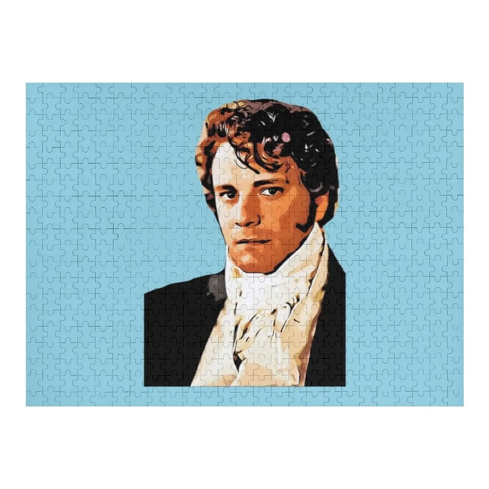 

Mr Darcy, Pride and Prejudice Art Print Cartoon Effect Jigsaw Puzzle Woodens For Adults Baby Toy Puzzle