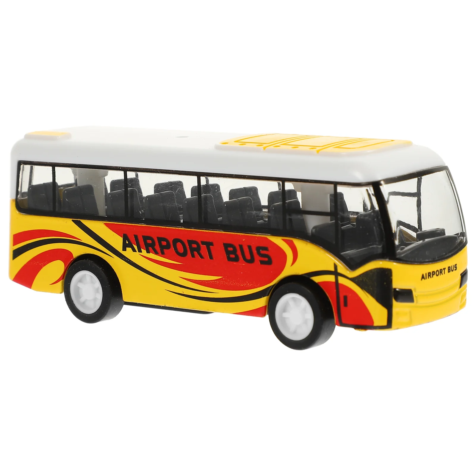 

Pull Back Bus Model Toys Realistic Alloy Car for Children Inertia Playing Kids Movable