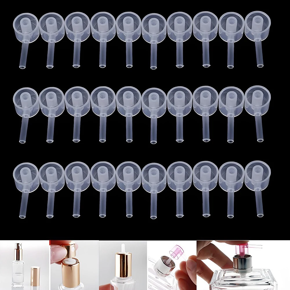 

10/30/50 шт., инструменты для заправки духов, диффузор, воронки, косметический насос-дозатор, портативный новый распылитель, насос для заправки бутылок, устройство для наполнения бутылок