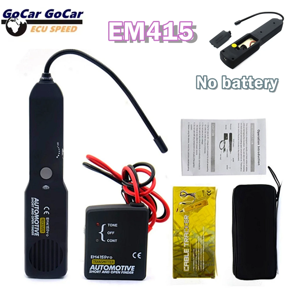 

Latest quality Car Automotive Short & Open Finder EM415PRO Car Short Circuit Detector Car Repair Tool detector Track the cables