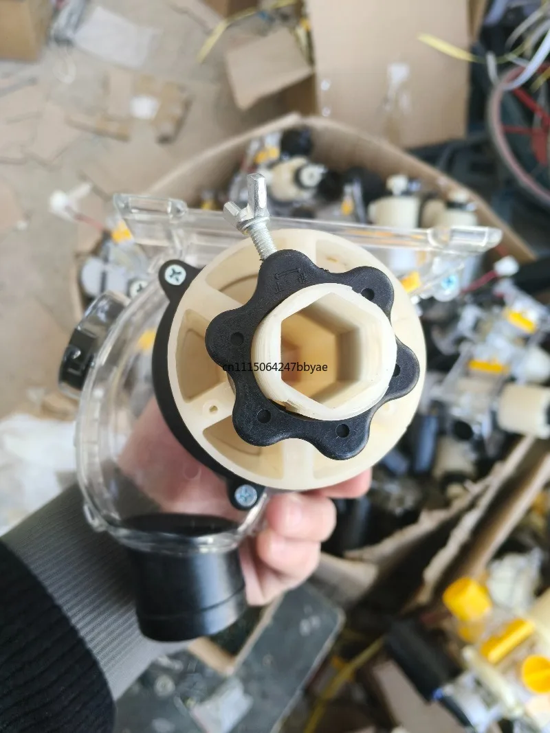 Fertilizer Box Spreader Seeder Replacement Part 20mm Inner Hole Cleanout Design For Wiper Motor Fertilizing Machine
