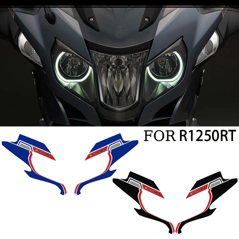 For BMW R1250RT R1250 RT R 1250 Tail Panniers Luggage Case Trunk Tank Pad Fairing Fender windshield Set PVC Sticker Protector