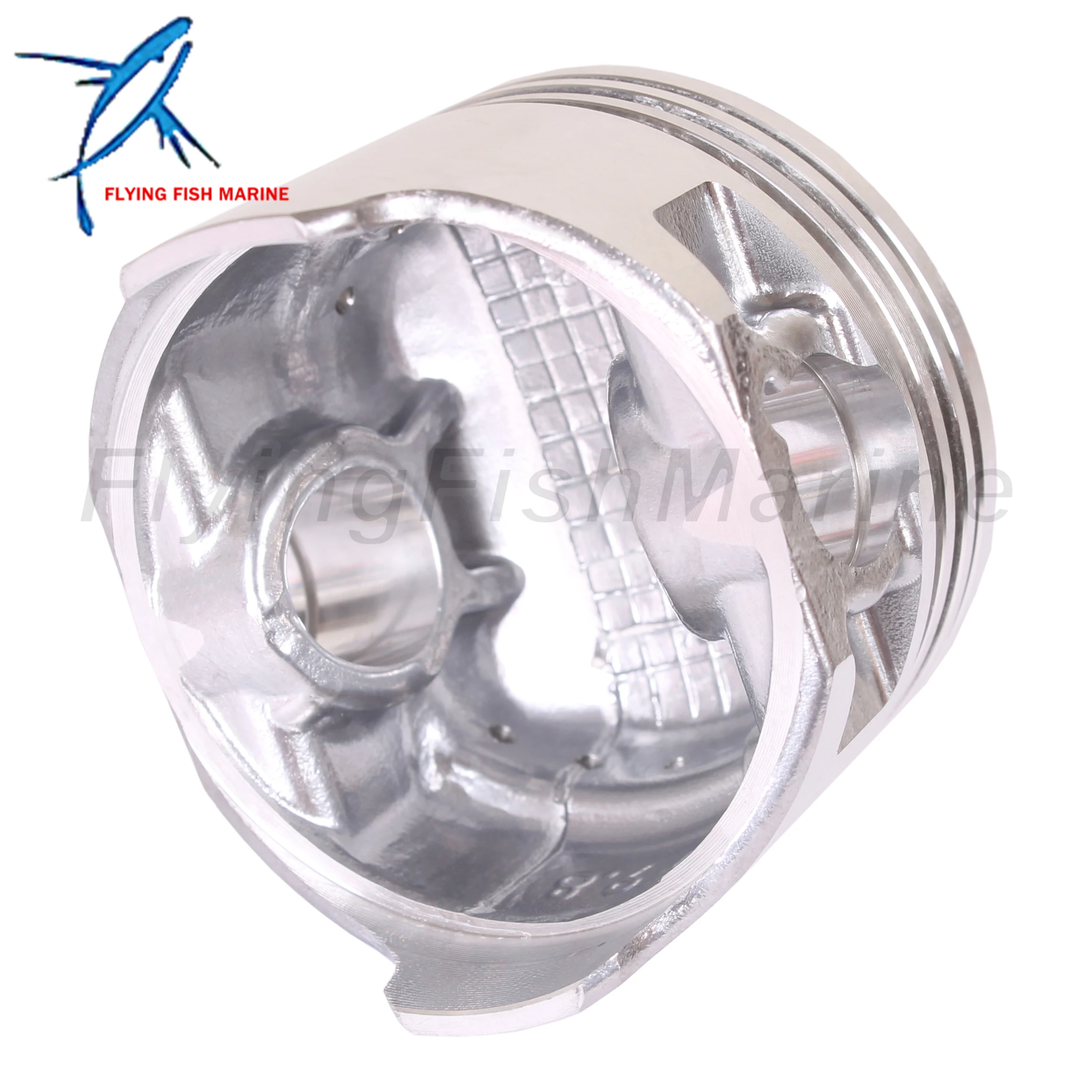 Outboard 3V1-00001-1 0 3V1000011M/0M STD Piston Set & 3FK-87123-0 Ring for Tohatsu Nissan 8HP 9.8HP /834963A02 for Mercury 9.9HP