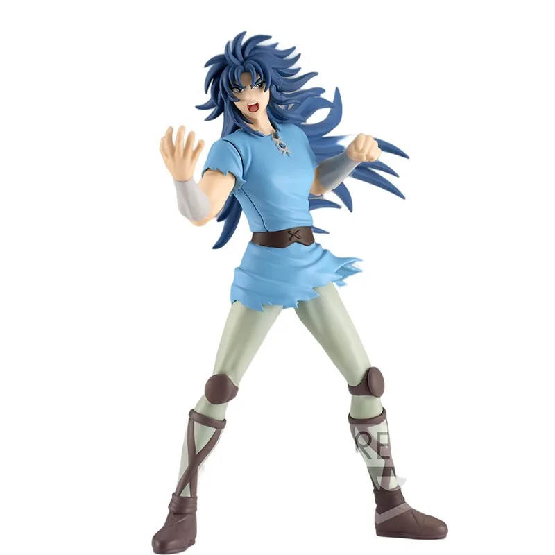 Original Banpresto Saint Seiya Action Figure Kanon Aiolia Mu Phoenix Ikki Shiryu Anime Model Child Collectible Toys Gift